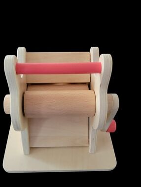 KiwiCo Fun Dough Pasta Maker Wooden Play Kitchen Toy